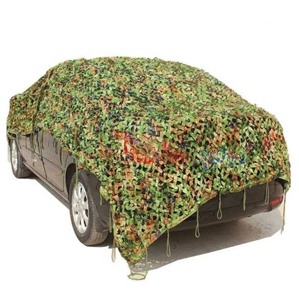 Camouflage mesh, kamouflage mesh persienner, militär skugga mesh staket mesh, mycket lämplig för fest dekoration solskydd, bil täcke y0706
