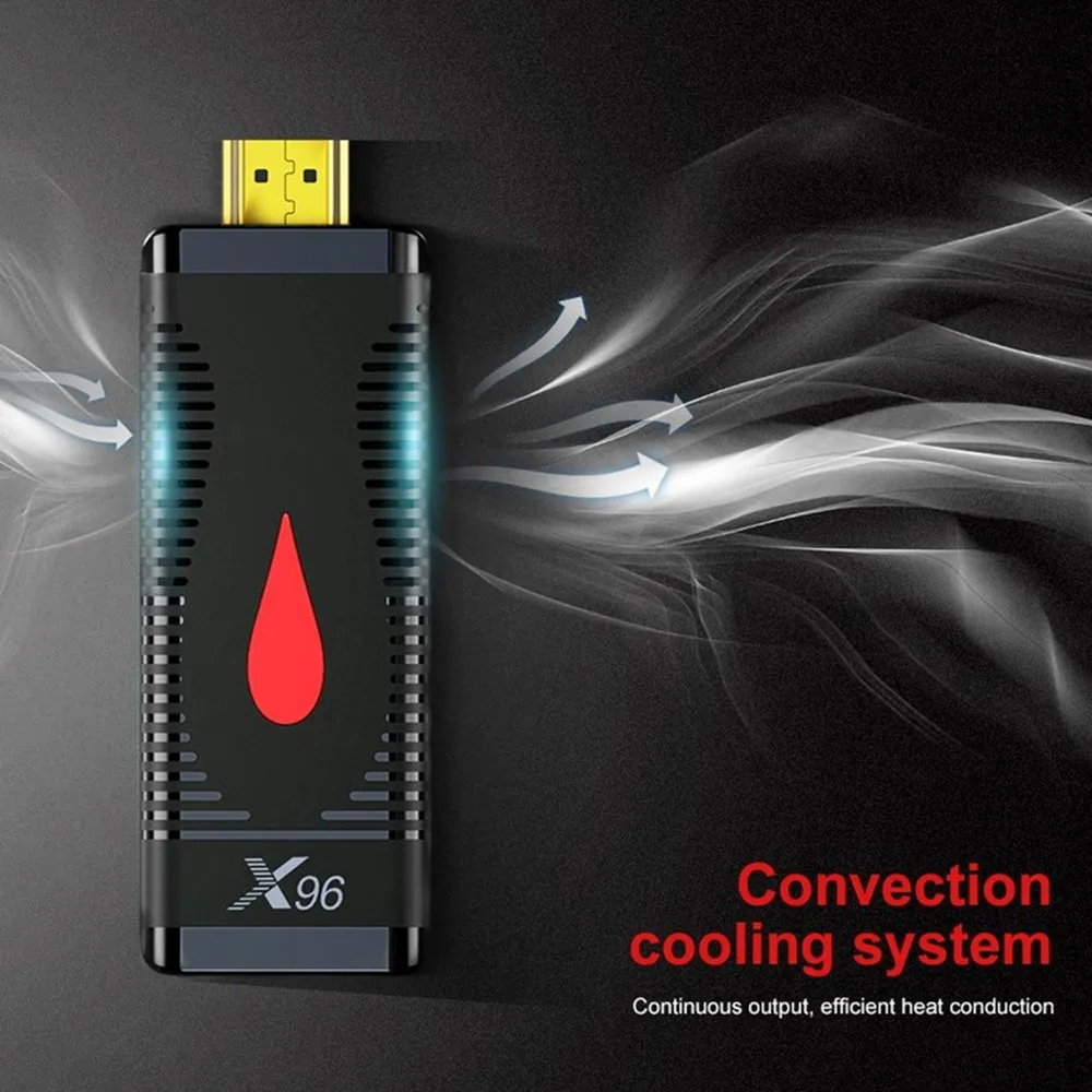 Player X96 S400 Smart Fire TV Stick Allwinner H313 4K Media Player