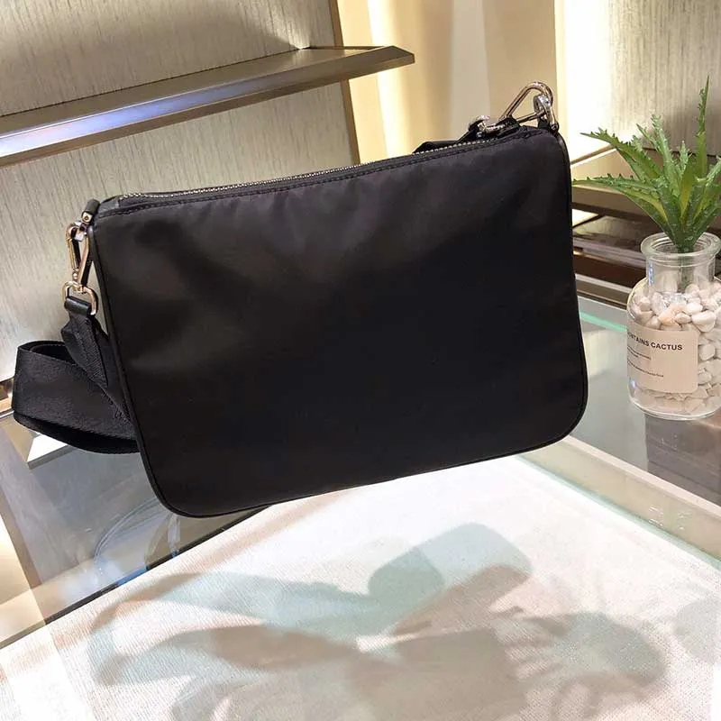 Designer vendant des sacs à bandoulière de mode pour hommes sac à bandoulière portefeuille sacs de messager en nylon 2113 avec porte-monnaie cassette187R