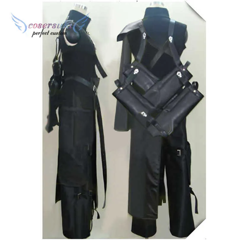 Final Fantasy FF7 Cloud Strife Cosplay Costume di carnevale Costume di Halloween Natale Y0903