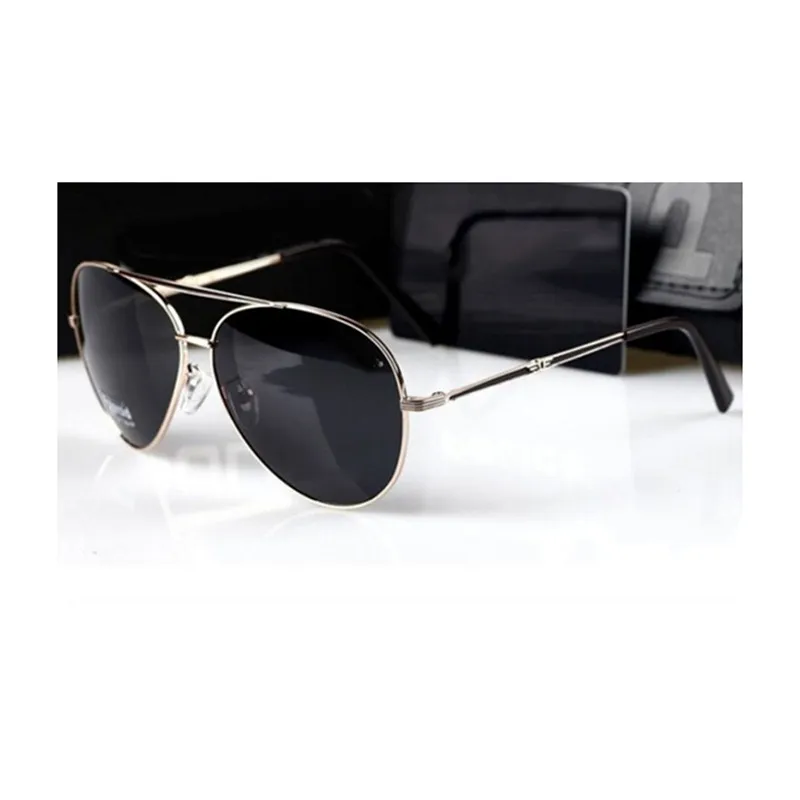 Trendy Fashion Beach Photography Lunettes de soleil en métal Vintage Large Frame Eyeglasses