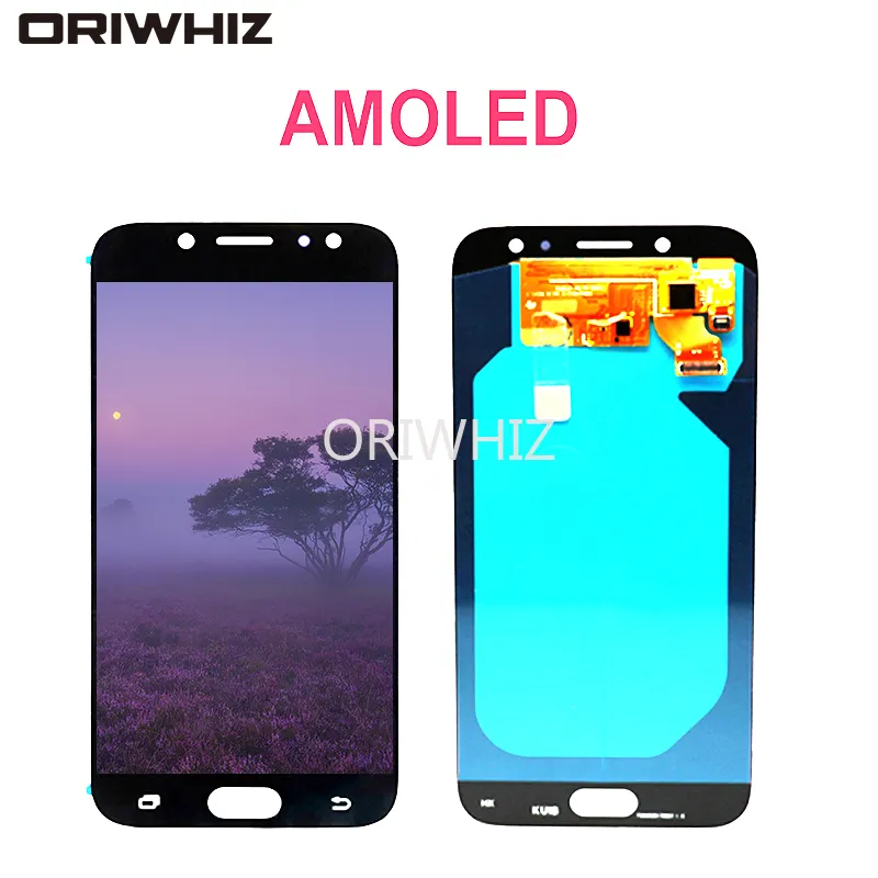 LCD dla Samsung Galaxy J7 Pro 2017 J730 Wyświetlacz ekranu dotykowego montażu Digitizer dla SM-J730F J730FM / DS J730F / DS J730GM / DS TFT Amoled