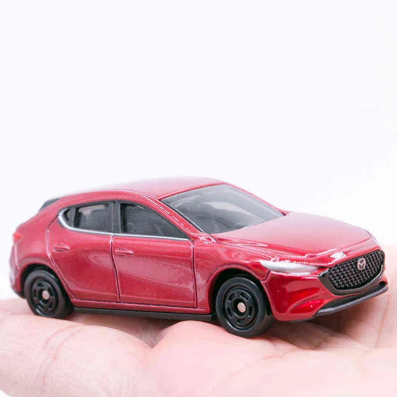 Takara Tomy Tomica No 46 Mazda 3 Diecast 자동차 모델 어린이를위한 장난감 1 66 Soul Red Mazda3 046 Y11308868306