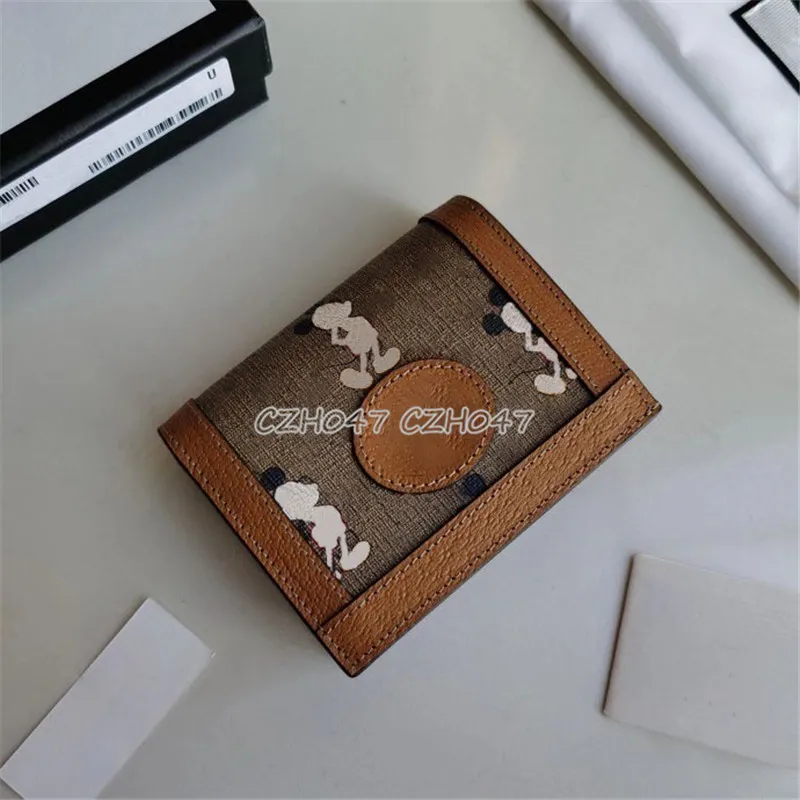 Men and women Short wallets leather Slim Male Purses Money Clip Credit Card holder Dollar wallet more colour with box235A