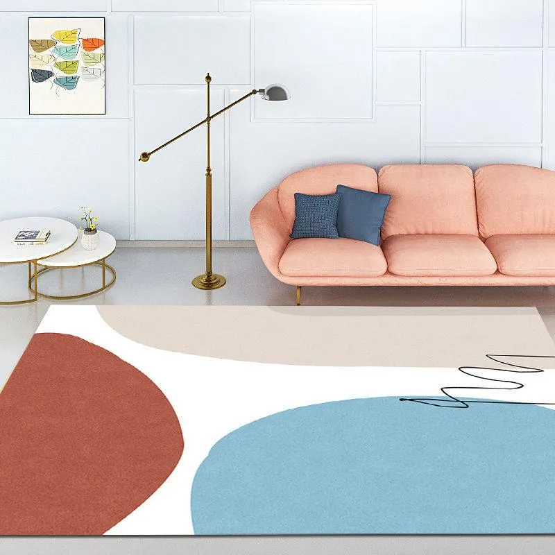 Carpets Big Rug For Living Room Bedroom Parlor Sofa Decor Lounge Area Rugs Geometric Luxury Modern Kids Floor Mats Carpet306J