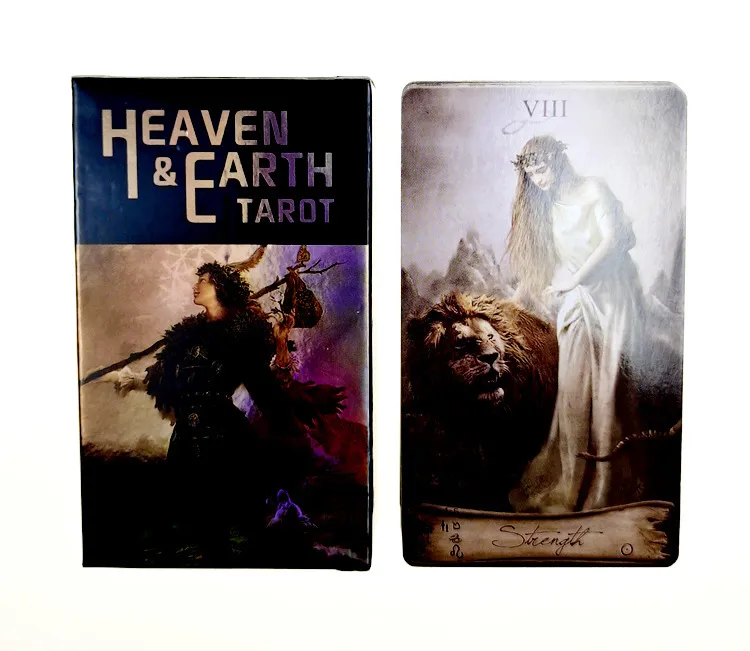 78 pièces cartes ciel terre Kit Oracles carte Divination destin anglais Tarot Deck jeux de société pour adulte PDF guidage
