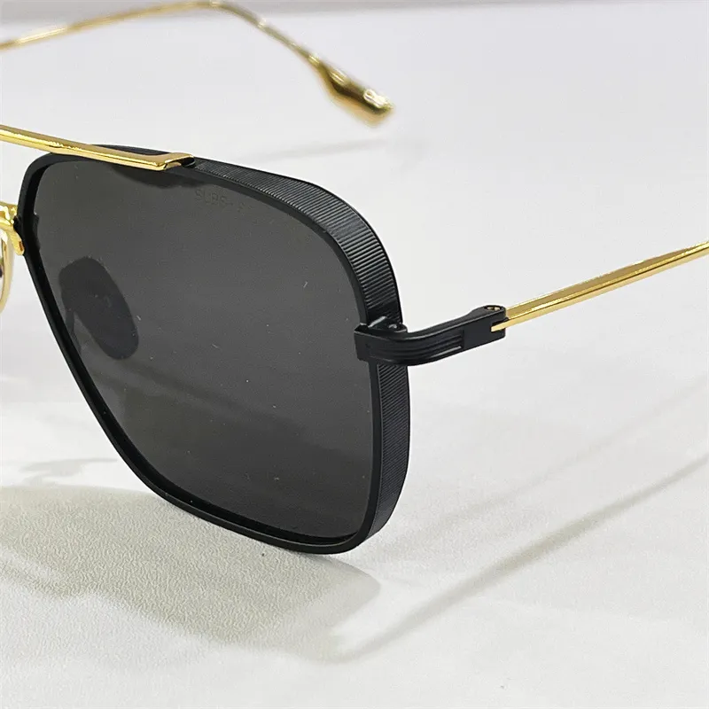Marke Designer Sonnenbrille Für Männer Luxus Top Flache Vintage Gläser Mode Stil Sommer Sonnenbrille Hohe Qualität Quadratische Form UV 400 302f