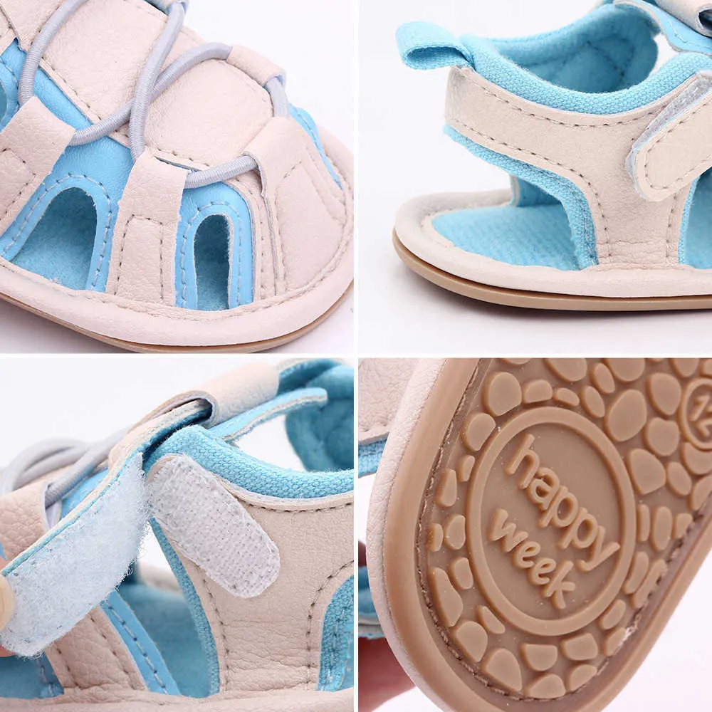 0-18m Born Baby Boy Girl Sandals Boddler Buty Antkid Sole Dla Dzieci Niemowlę Bebe Buty Letnie First Walkers Arrivals 210713