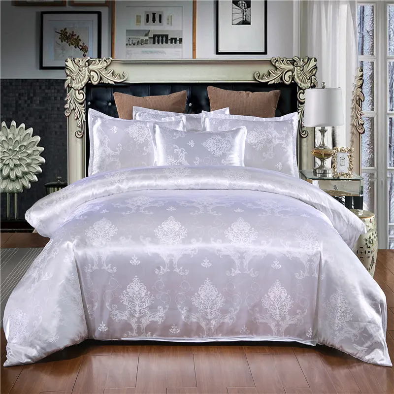 Real Video Trapunte da letto Set di lusso 3 pezzi Biancheria da letto la casa Copripiumino Formato famiglia US King Queen Set di biancheria da letto Biancheria da letto299r