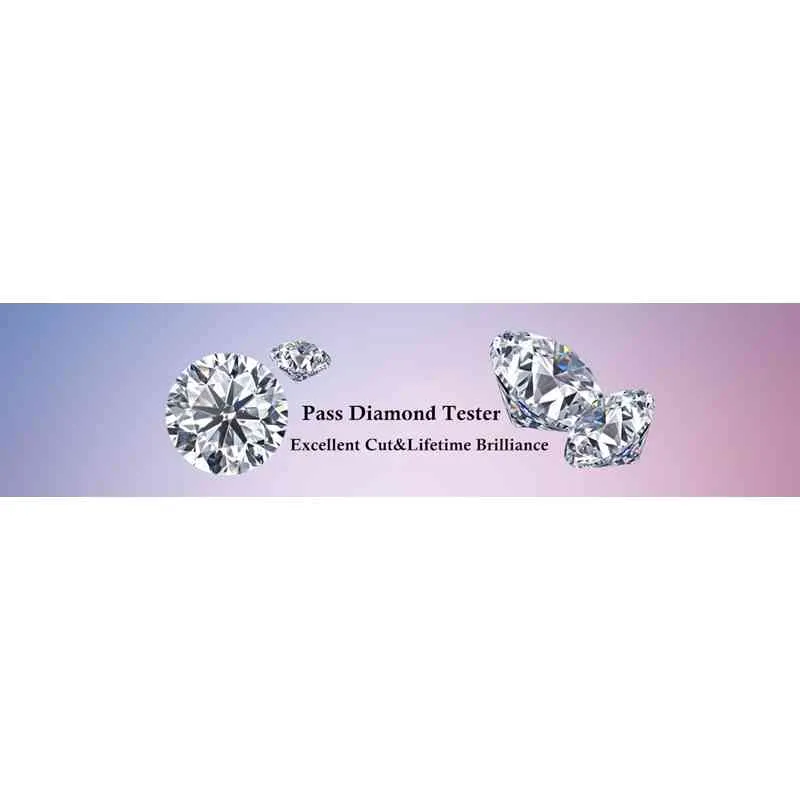 Classique 925 Sterling Silver 0.5 Carat Pass Diamant Testeur Brillant Cut D Couleur Moissanite Roue Boucles D'oreilles Femmes Bijoux