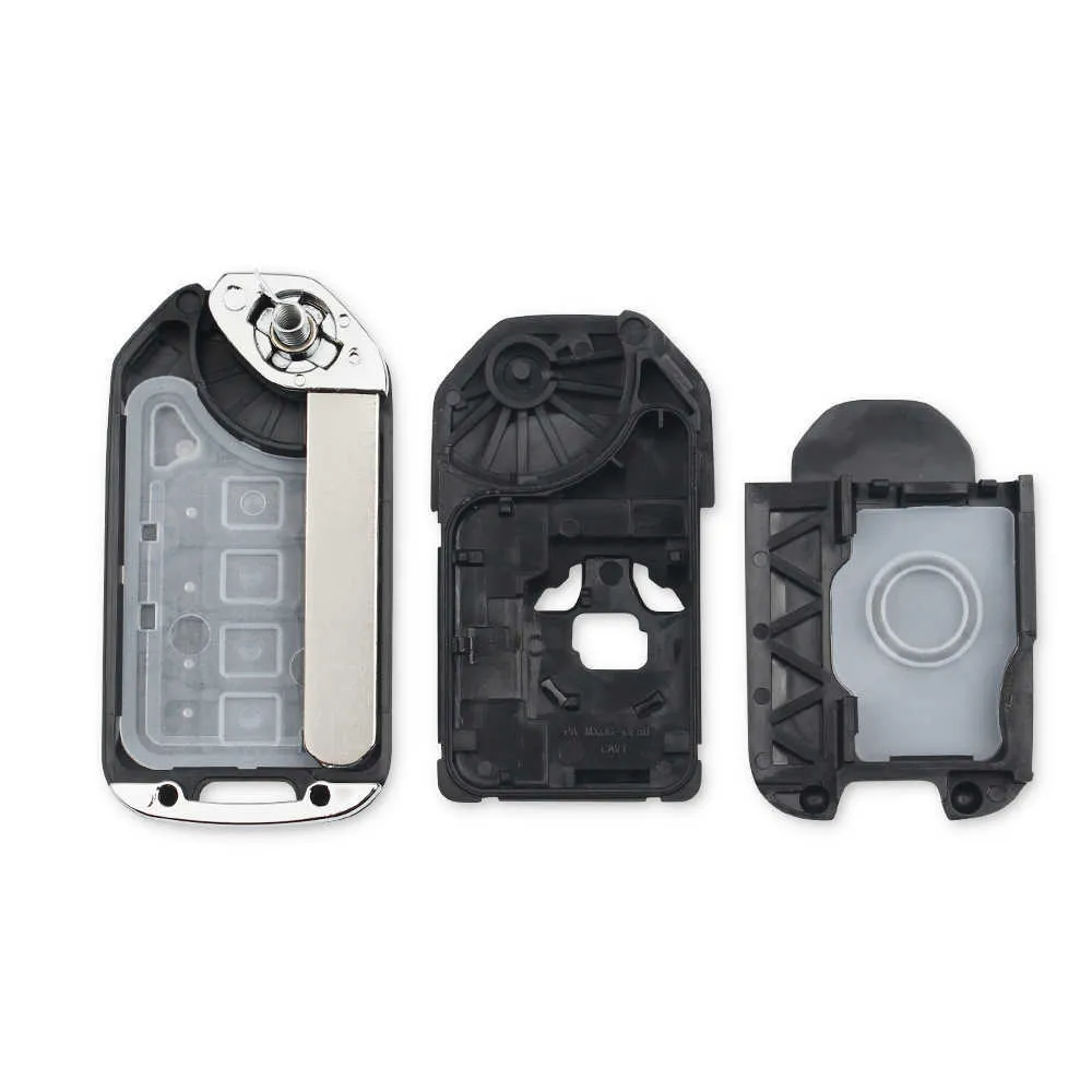 Coque de clé télécommande pliable à 3 boutons, pour Honda Accord Civic 2015 Fit XRV City Greiz Marina Wisdom Jazz, Fob4090342