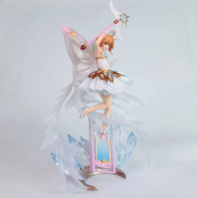 Cardcaptor Sakura Kinomoto Merhaba Yepyeni Dünya Pvc Action Figür Japon Anime Şekil Model Oyuncak Bebek Hediyesi Q07226349944