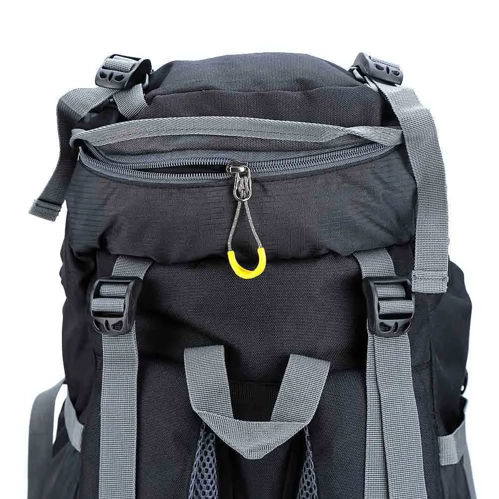 Lixada 50L Impermeabile Sport All'aria Aperta Trekking Trekking Campeggio Zaino Da Viaggio Pacchetto Alpinismo Arrampicata Zaino Copertura Antipioggia Y0721