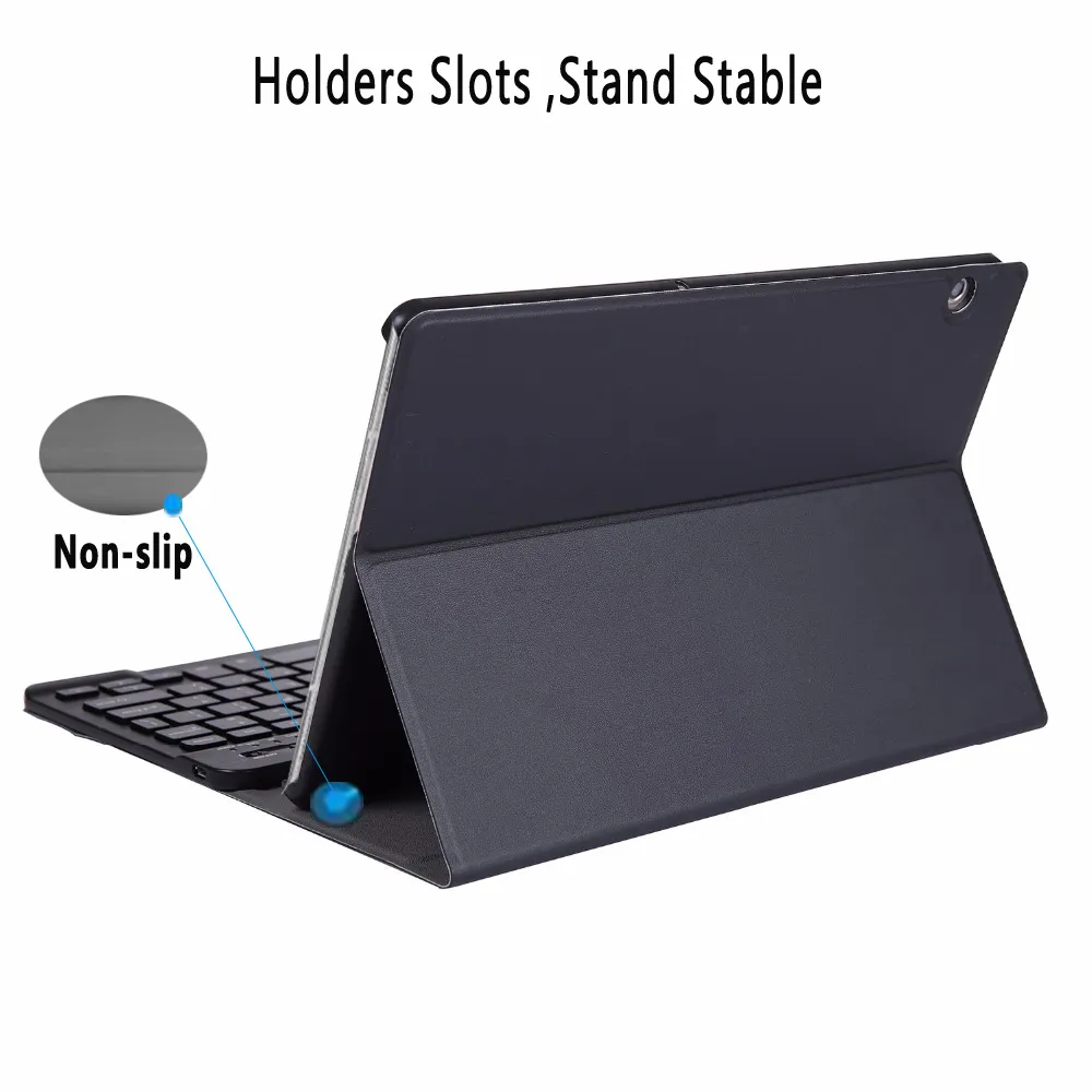 Teclado de caso para Samsung Galaxy Tab A 8 Plus 2019 SM-P200 SM-P205 P200 P205 Capa Para Samsung Tab A 8 2019 Capa de Teclado