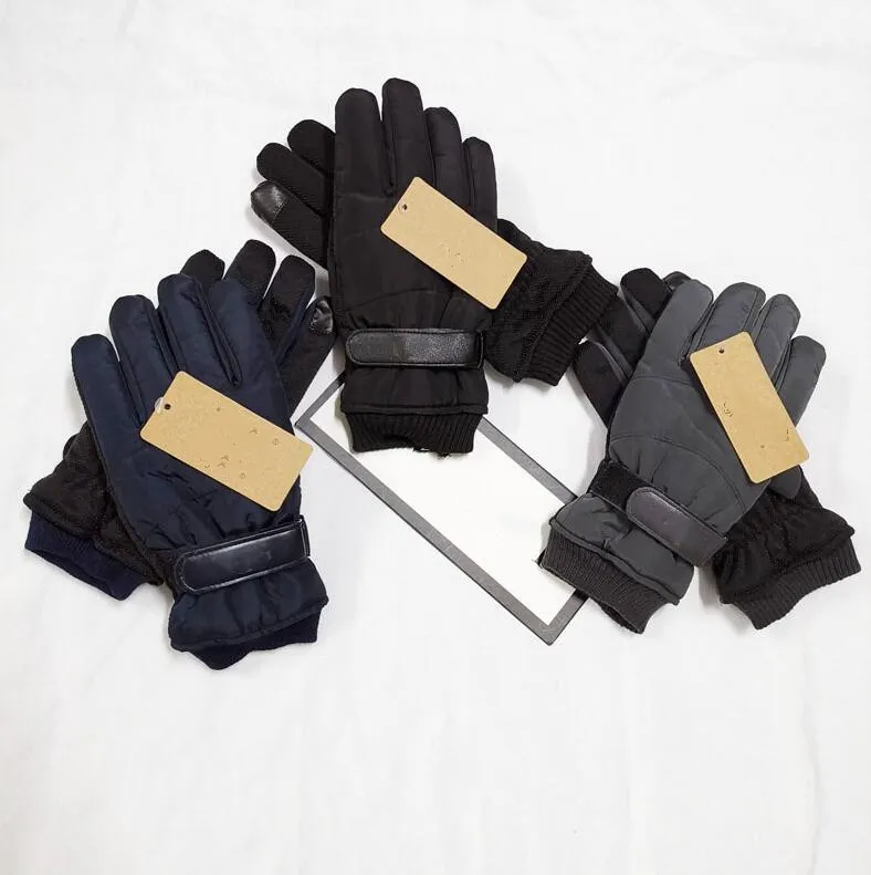 Design-Damenhandschuhe für Winter und Herbst, Kaschmir-Fäustlinge mit schönem Fellknäuel, Outdoor-Sport, warme Winterhandschuhe 562240O