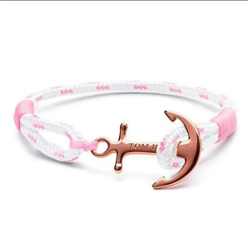 19 couleurs Tom Hope Navigation bracelet à breloques 4 tailles Bracelets méditerranéens Bracelets pour femmes hommes