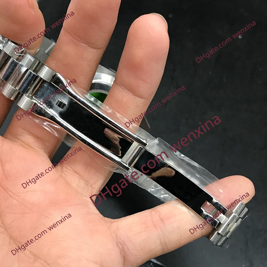 2色の高品質のダイヤモンドウォッチ41mm機械式メンズウォッチモントレデフルクス2813自動鋼防水ウォッチ323p