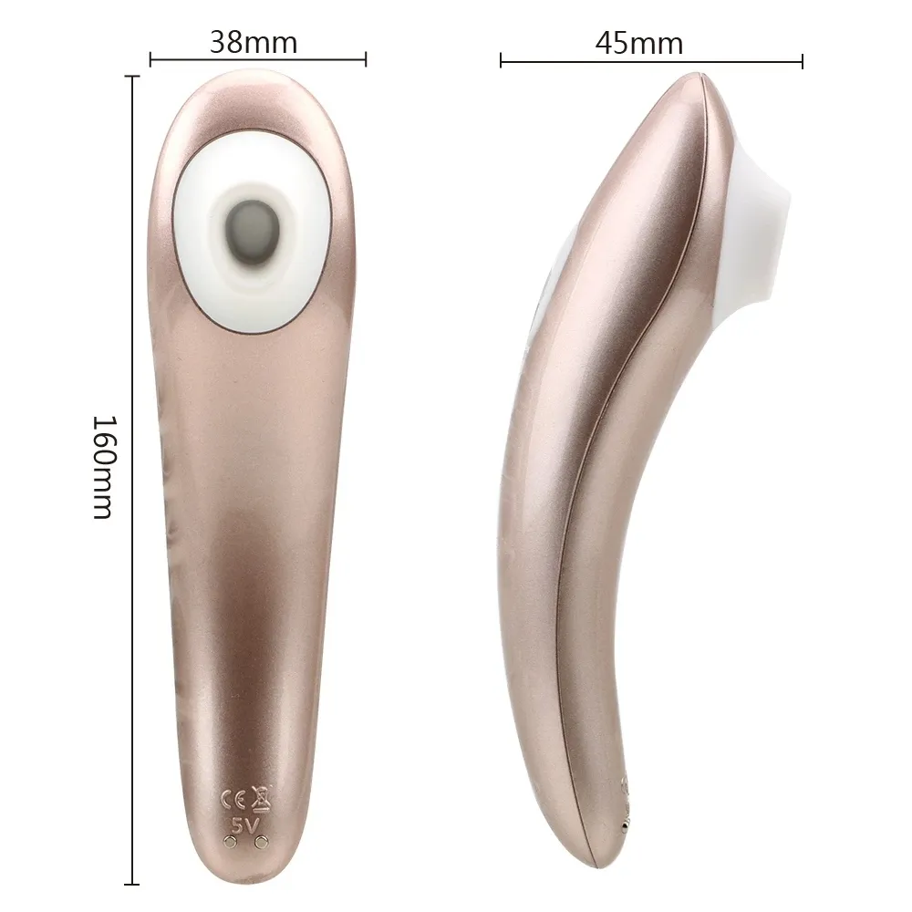 Femmes langue clito succion vibrateur Portable 10 vitesses sein mamelon ventouse Oral Clitoris vagin stimulateur 210618293a