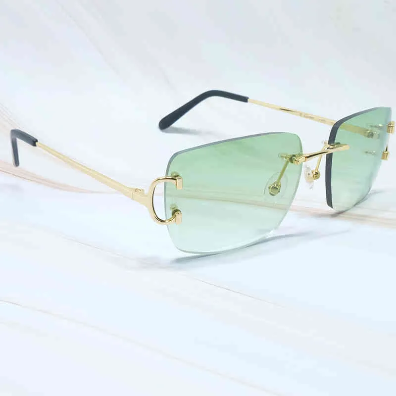 2024 Fashion Off Luxury Designer de luxe Nouveaux lunettes de soleil masculines et femmes au large des lunettes aléatoires de Messieurs carrés All-Match Draad Shades Eyewear