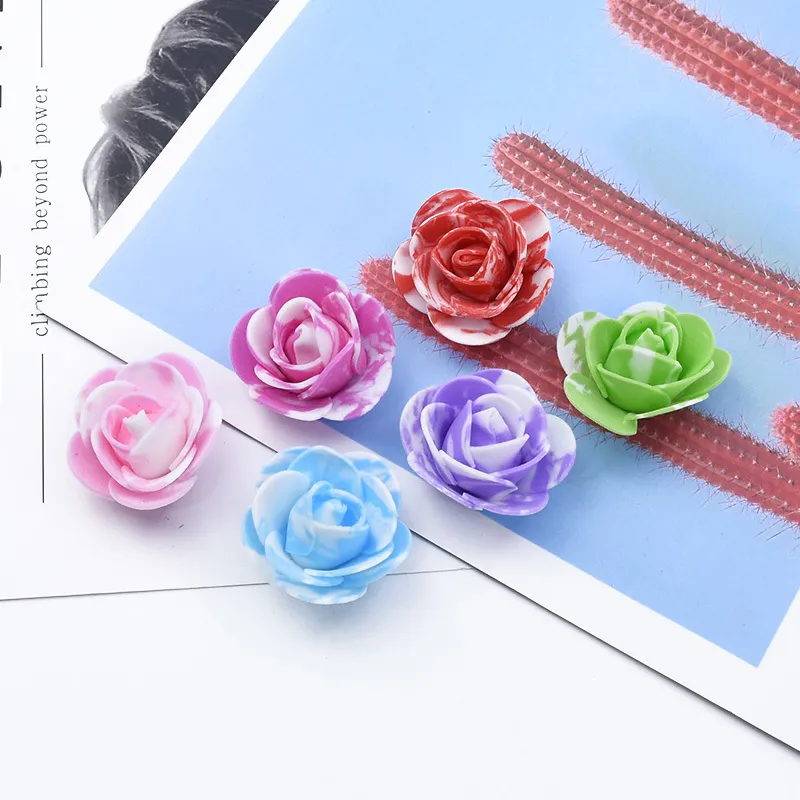 500/1000 Pz Multicolor PE rose Matrimonio fiori decorativi decorazioni natalizie la casa accessori da sposa fiori artificiali Y201020