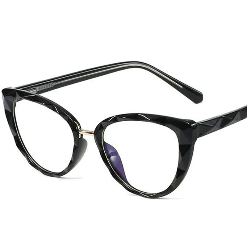 Солнцезащитные очки, очки для чтения для пресбиопии, 2021, анти-синий свет, компьютерный кошачий глаз, женские брендовые дизайнерские очки в оправе Óculos De Grau2924