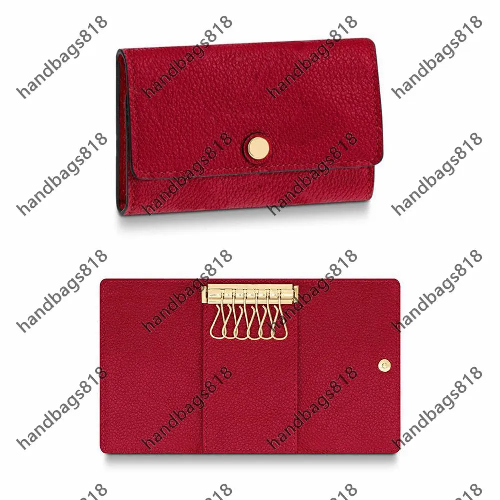 Titolo della carta designer Coin Pulses Womens Key Cash Holder Men Fashion All-Match Classic Chains Borse Keyholder Women KeyPouch Keyc252e