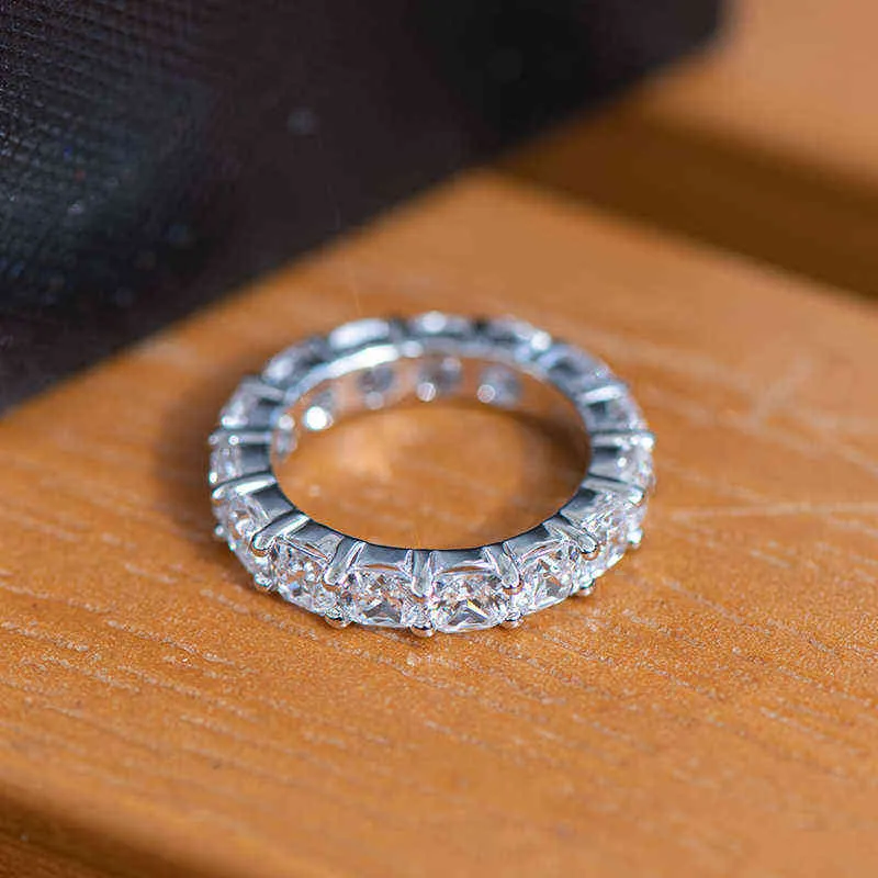 Женские обручальные кольца из стерлингового серебра 925 пробы, обручальные кольца Superior SONA с бриллиантами из белого золота, цветные кольца, подарок 2112175863897