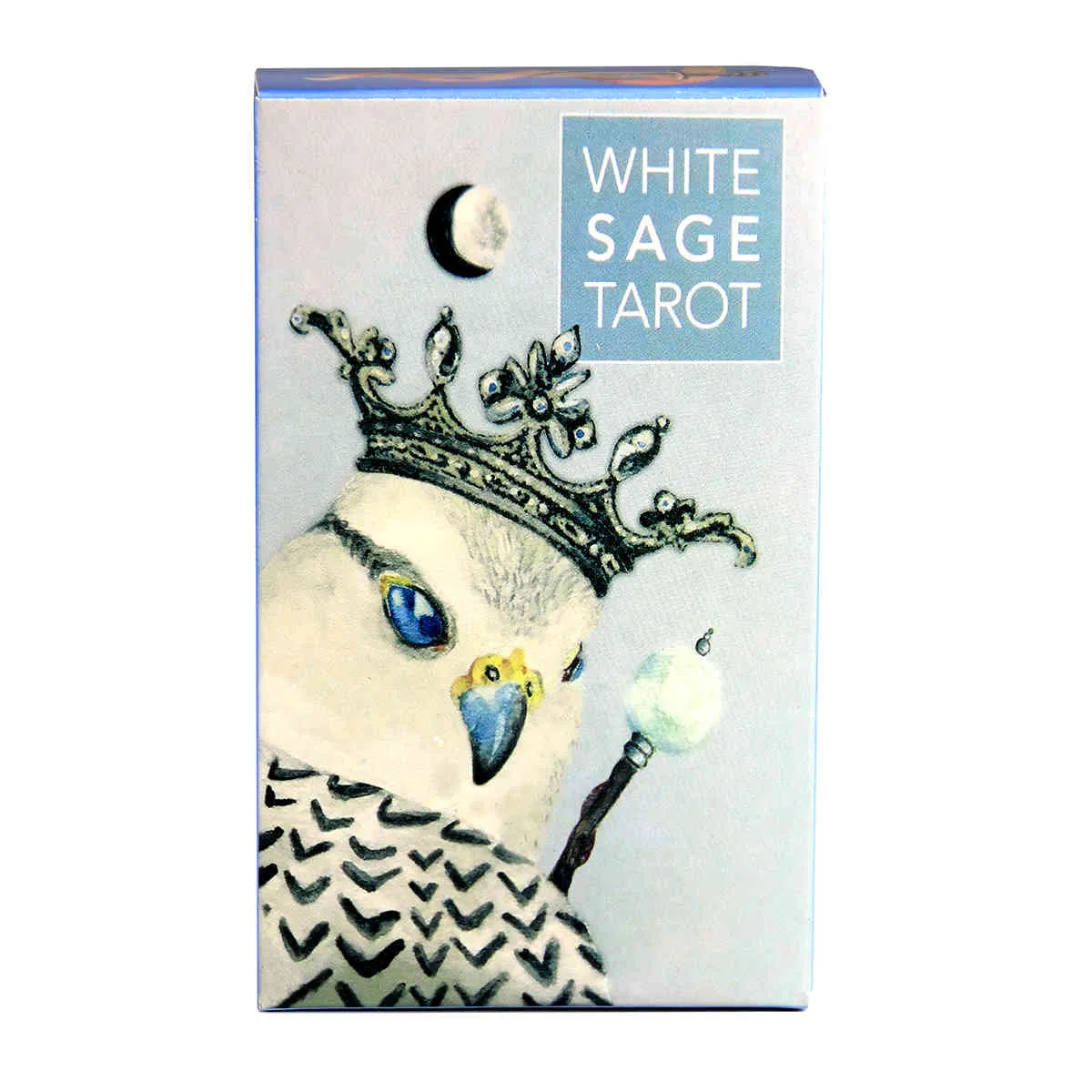 Carte de Tarot de sage sage blanc, le cauchemar avant le pont, cadeau parfait, ange du voyant lumineux, cartes de jeu de sorcière moderne occulte