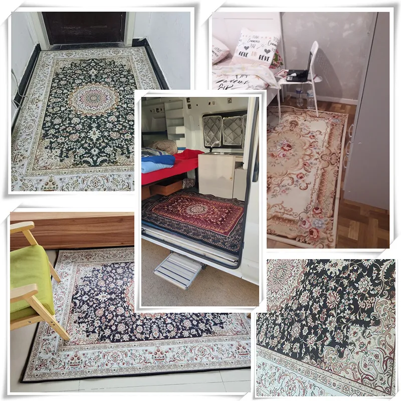 Vintage bohemian dywan do salonu sypialnia dekoracja domowego Dekoracja dywan perska 2x3m miękkie dzieci dzieci39s grać MA5503438