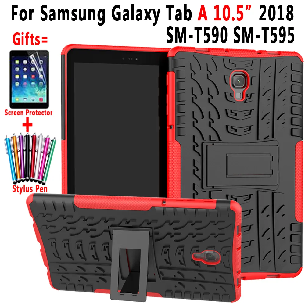 Case for Samsung Galaxy Tab A7 10.4 2020 A8 8 10.1 2019 10.5 2018 9.7 8.0 2015 A6 10.1 7.0 2016 غطاء صدمات