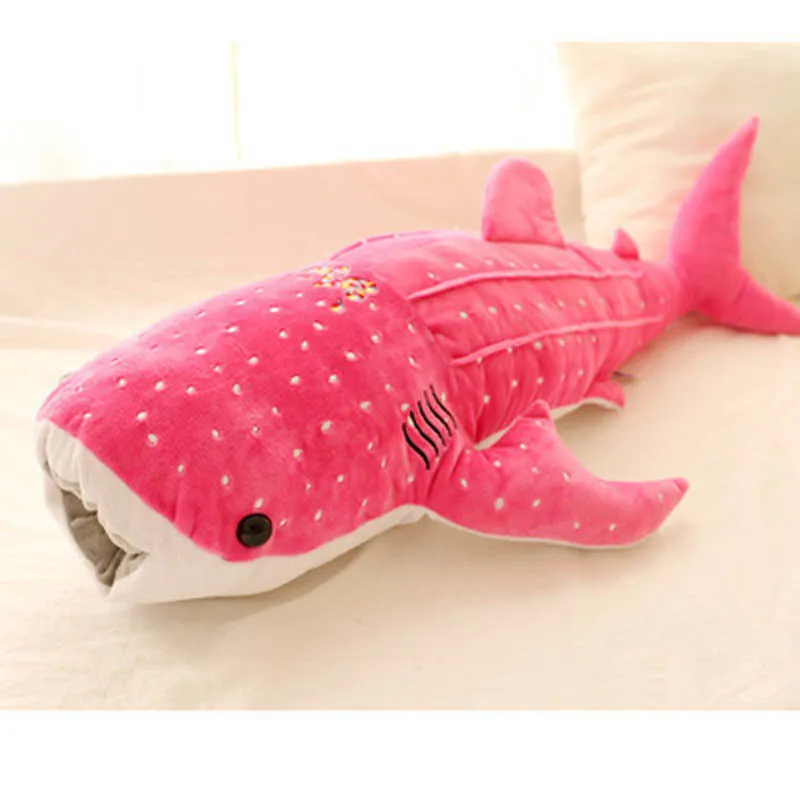 Whale Plush Toys Dolls Duża długa poduszka na poduszkę Pchana dzieci Świąteczna zabawka