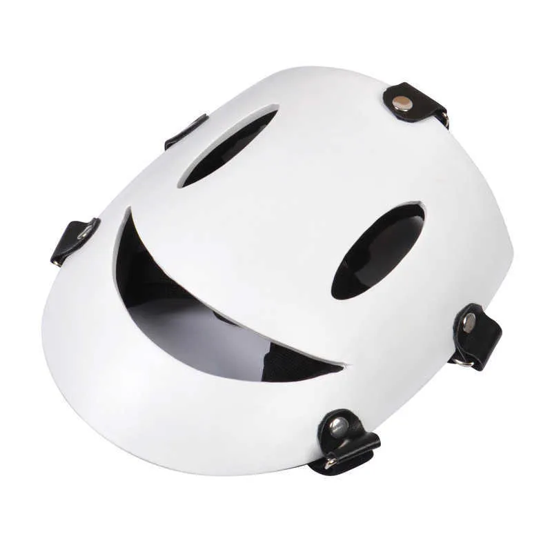 Tenkuu Shinpan High Rise Invasion Cosplay Cosplames Costumes Mask White Japanese Samurai Masks accessoires Q08061681113