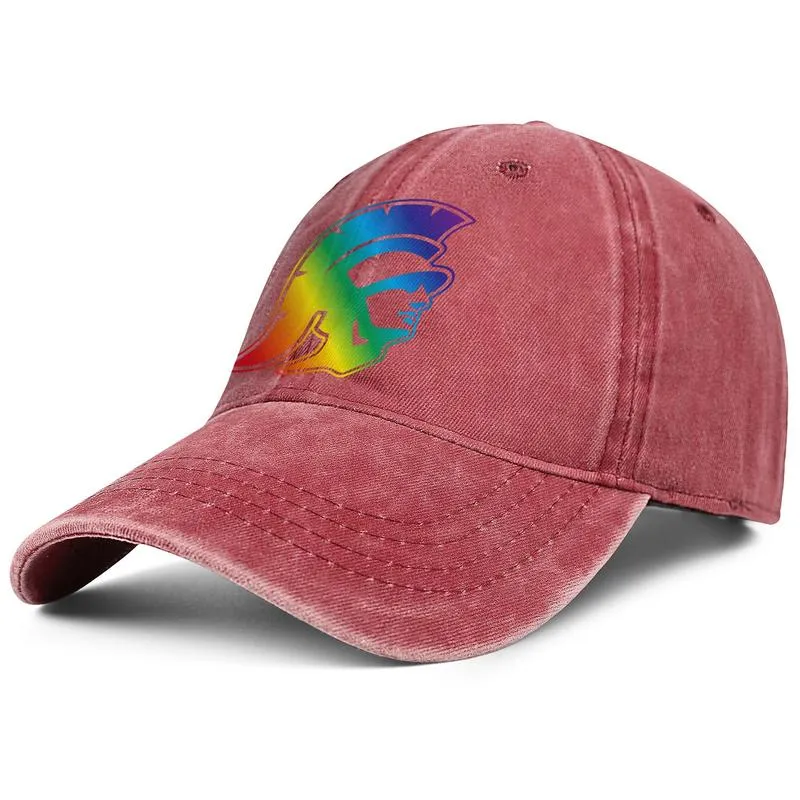 Stylish USC Trojans Football Basketball Gold Logo Unisex Denim Baseball Cap Golf Uniquel Hats Gay Pride Rainbow Coconut Tree USA F1839