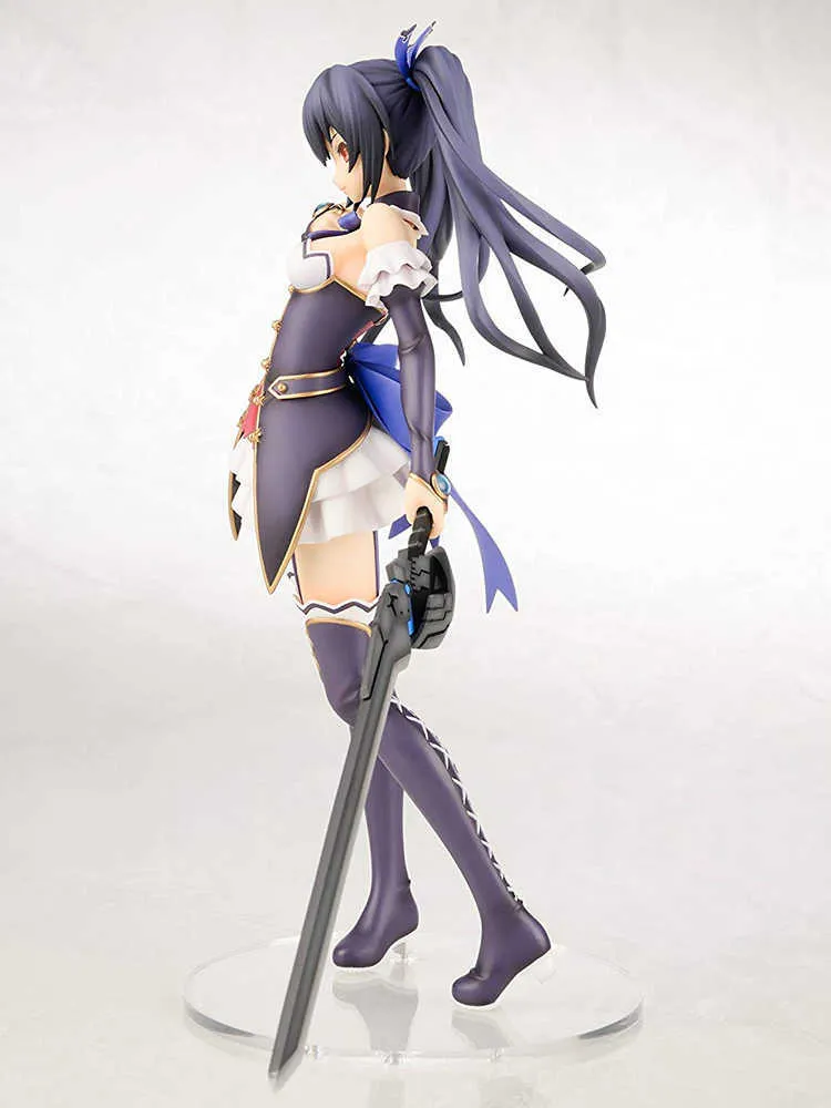 Anime Hyperdimension Neptunia Noire Black Heart Figura PVC Ação Figura Modelo de Coleção Toys Doll Presente Q07229971041