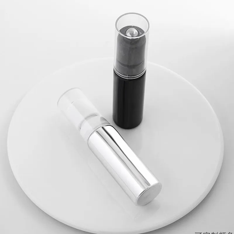 100 stücke 10/15 / 20ml Pressschloss Klarer Glasrolle auf Flaschen Ätherische Öle Walzenflasche Parfümfläschchen