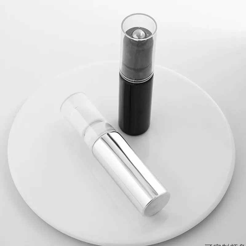100 sztuk 10/15 / 20 ml Press Lock Clear Glass Roll na butelkach Olejek Oleje rolkowe Butelki Perfumy Fiolki
