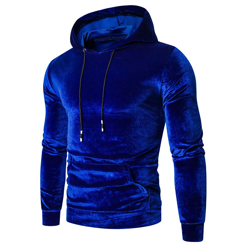 Mens Hoodies Sweatshirt Longa Longa Autumn Spring Outono Casual Rodwear Casaco Menino Cor Sólida Capuz Slim Masculino Tracksuits 20127