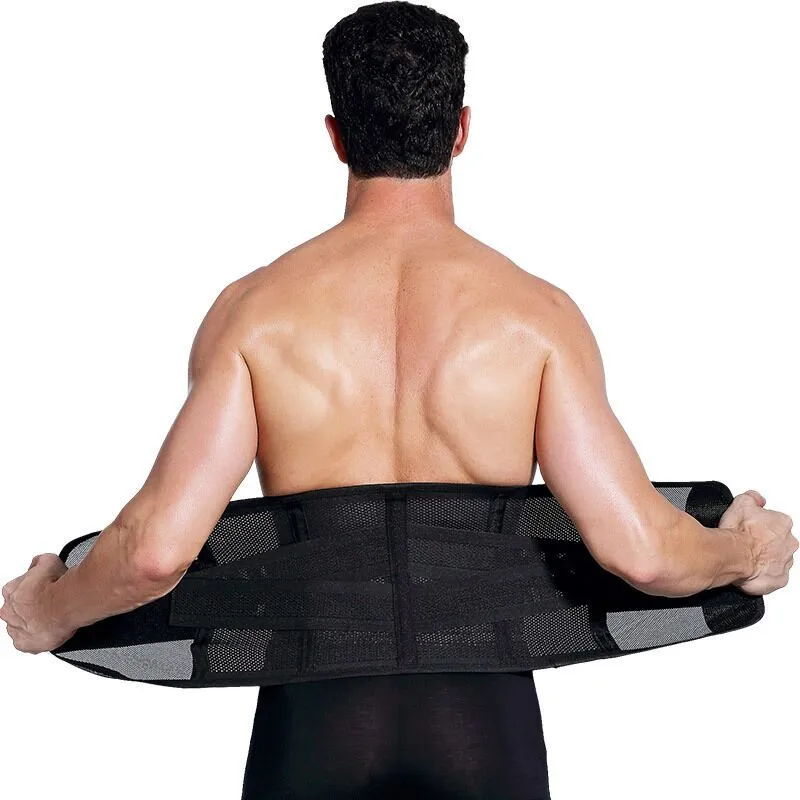 CXZD Straps Taillentrainer Abnehmen Bauchkorsett für Männer Body Shaper Modelliergurt Gürtel Schlanke Gürtelstützen