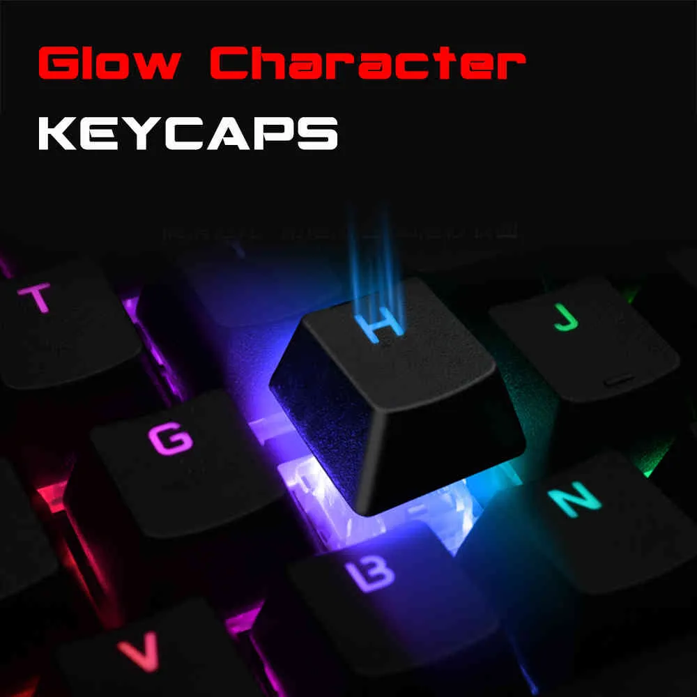 METOO Wired Gaming Mechanical Keyboard Backlit 89 Key Anti-ghosting Blue Red Brown Switch Number keys Game Laptop PC Russian