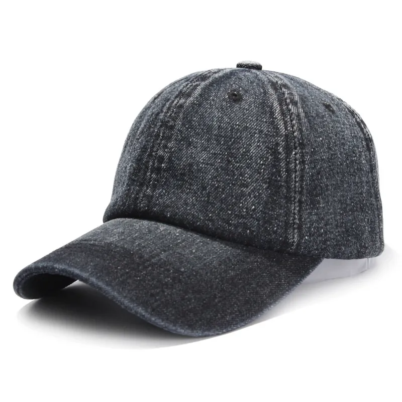Unisex Summer Baseball Caps Soft Top Cowboy Hats Casual Sun Hat och Curved Eaves