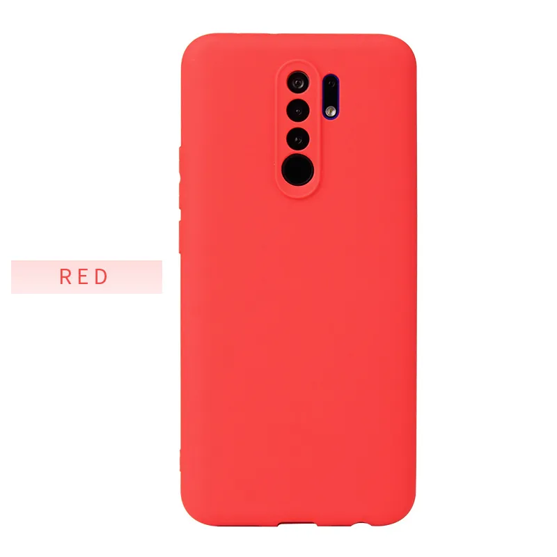 Cases For Xiaomi Redmi 10 Case New Original Candy Silicone Shockproof Coque For Redmi 9T 9A Note 11 10S 10Pro