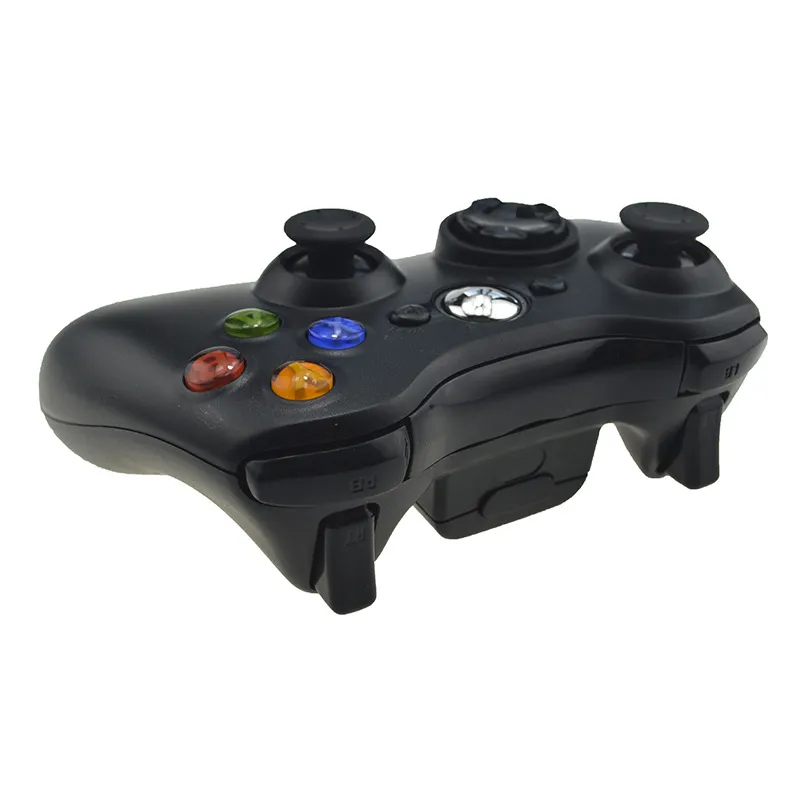 Contrôleur filaire/sans fil Xbox 360 Windows, Joystick/manette de jeu 2.4GHZ avec adaptateur récepteur