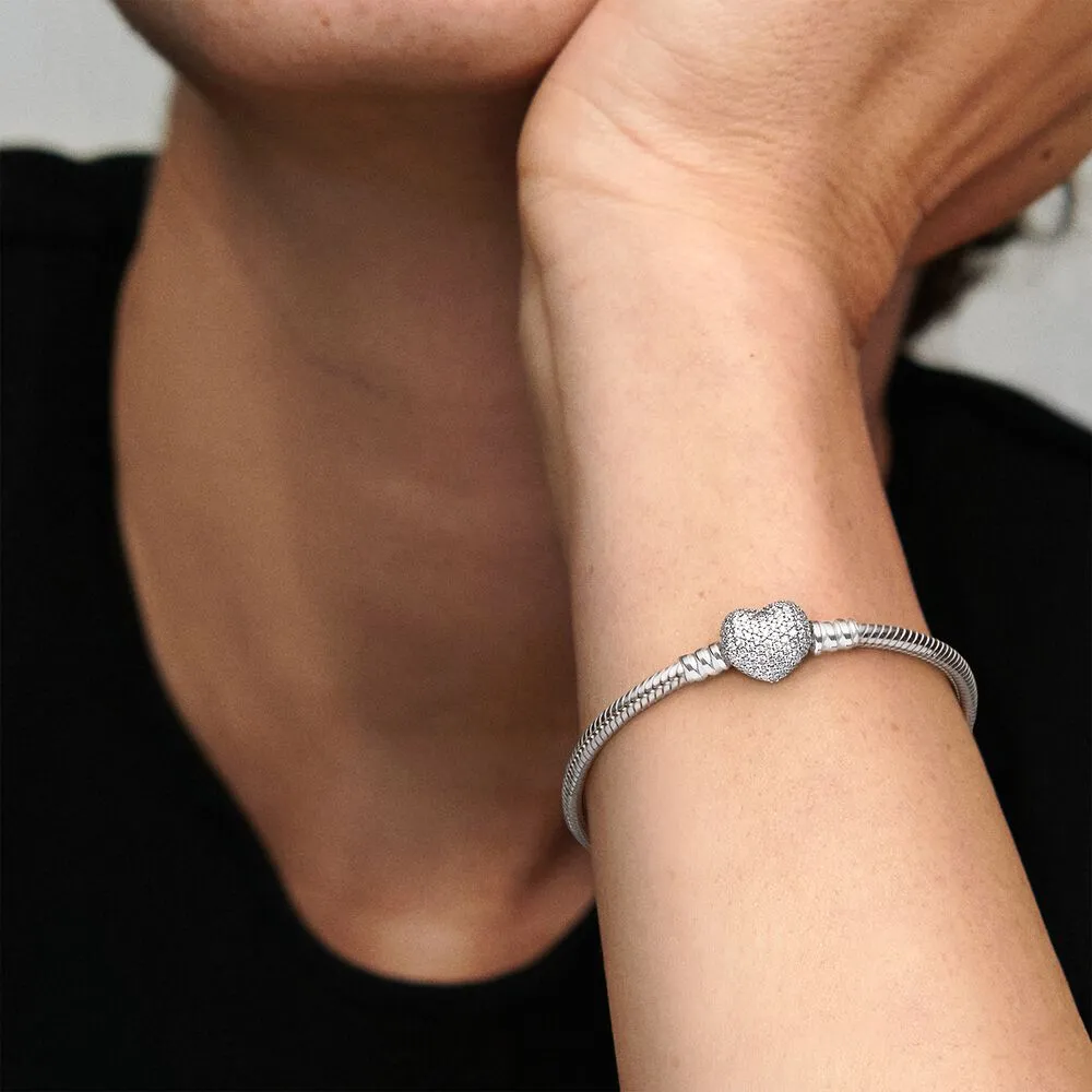 925 Sterling Hohe Qualität Authentische silberne Farbe Schlangenkette Feine Armband Fit Europäischen Charme Armbänder für Frauen Schmuckherstellung