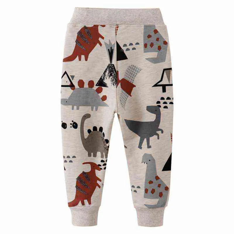 SAILEROAD Enfants Pantalons Dinosaure Garçons Pantalons Décontractés Enfants Vêtements Coton Garçons Pantalons Longs Enfants Garçons Vêtements Sport Pantalon 211028