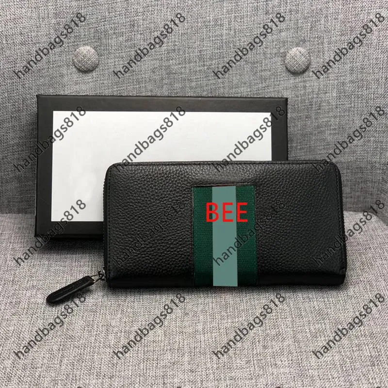 Wallets de diseñador Men Purse Billetera larga Single Doble Doble Poldes Plegado Mujeres cortas Patrón clásico Color sólido animal PL253SS