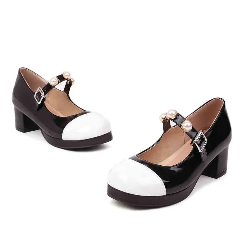 ドレスシューズEscarpinsクラスクシックàboutrond注ぐFemmes Chaussuresd'ÉcoleTalons Moyens Grande Taille 30 12 43 48 48 48 Nouvelle Collection 220303