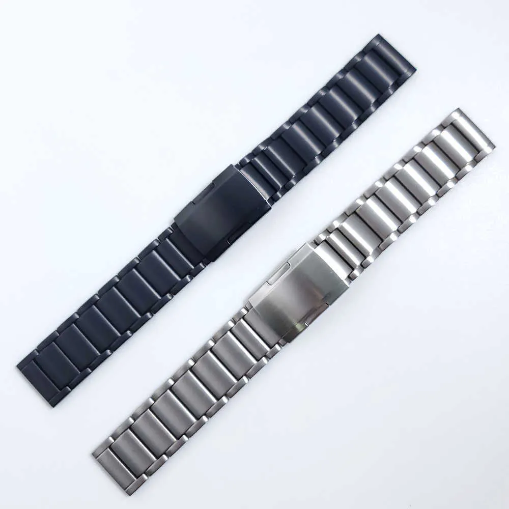 Titanium Steel Clasp -rem för Huawei Watch 3 Band GT 2 Pro GT2 Watchband för Honor MagicWatch2 46mm GS Pro Armband Wristband H9602645