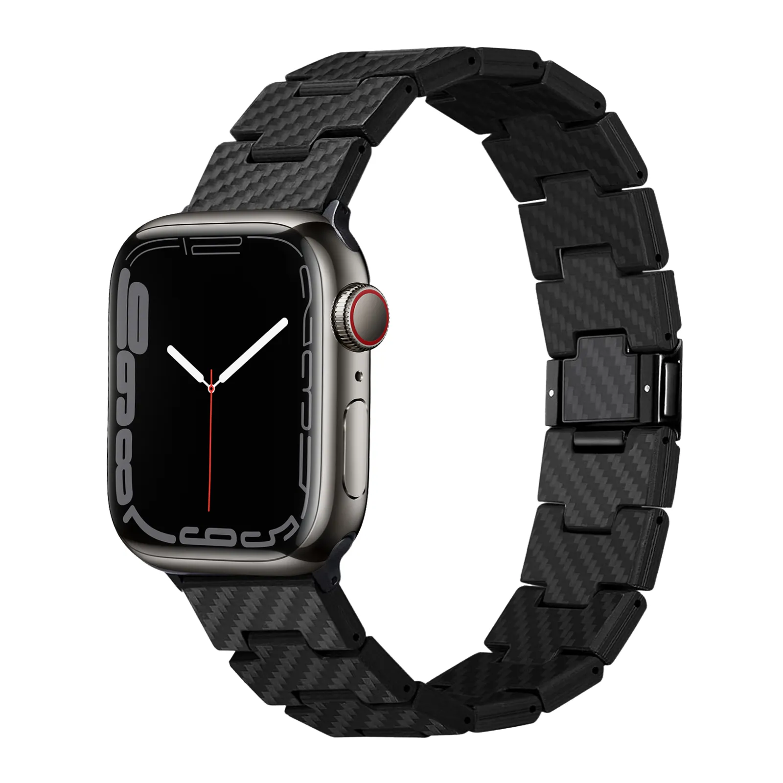 Carbon Fiber Strap For Watch Band 45mm 44mm 42mm 41mm 40mm 38mm Lightweight Link Bracelet belt iWatch Serie 3 4 5 64634492