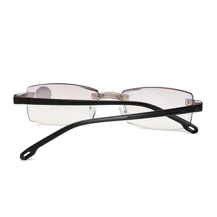 Güneş Gözlüğü 1 0 1 5 2 0 2 5 3 0 3 5 4 0 Çerçevesiz Anti-mavisi Hafif Okuma Gözlükleri Kadın Bayanlar Kırmızı Çerçeve Presbyopia Gözlük F2636