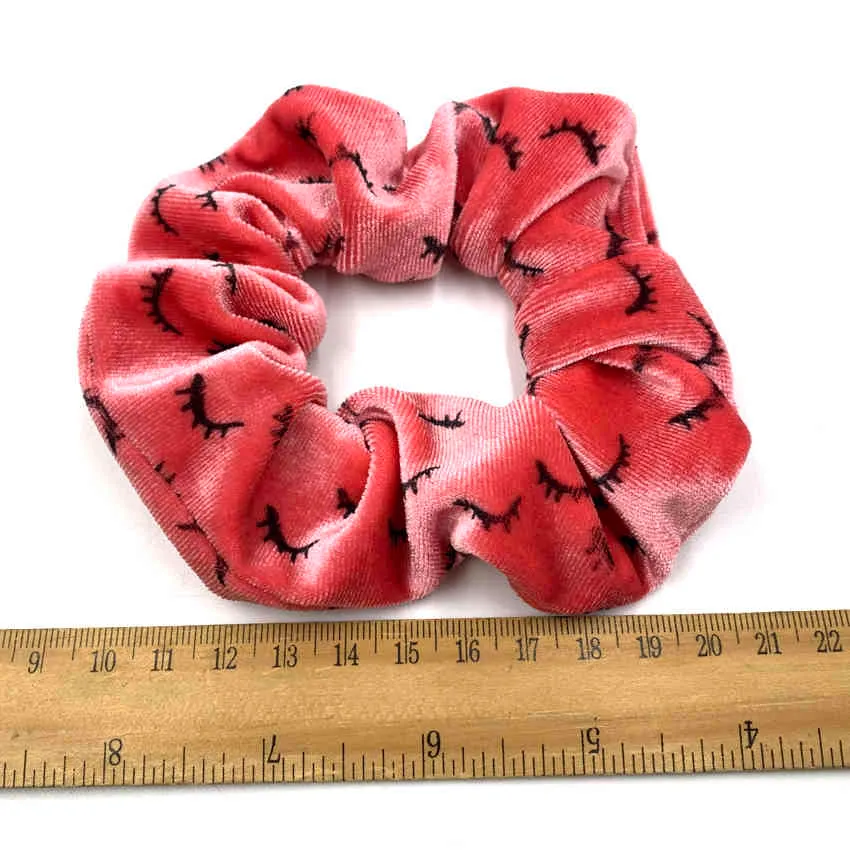 Ciglia il velluto scrunchie femminile ragazze cinturini elastici elastici Accessori gum gum cravatta capelli corda a coda di cavallo 8734241